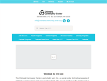 Tablet Screenshot of chilmarkcommunitycenter.org
